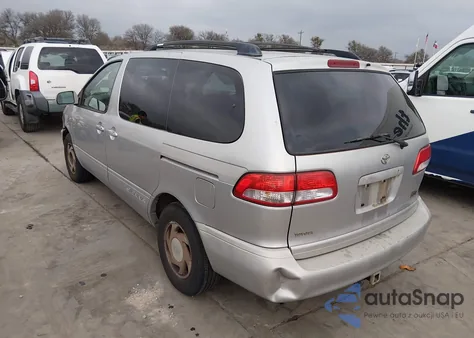 2002 Toyota Sienna из США, поврежденный, VIN 4TZ3F13C52U457631